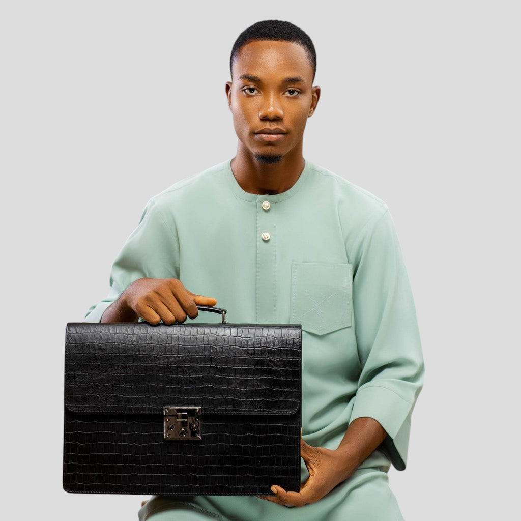 Executive Leather Briefcase