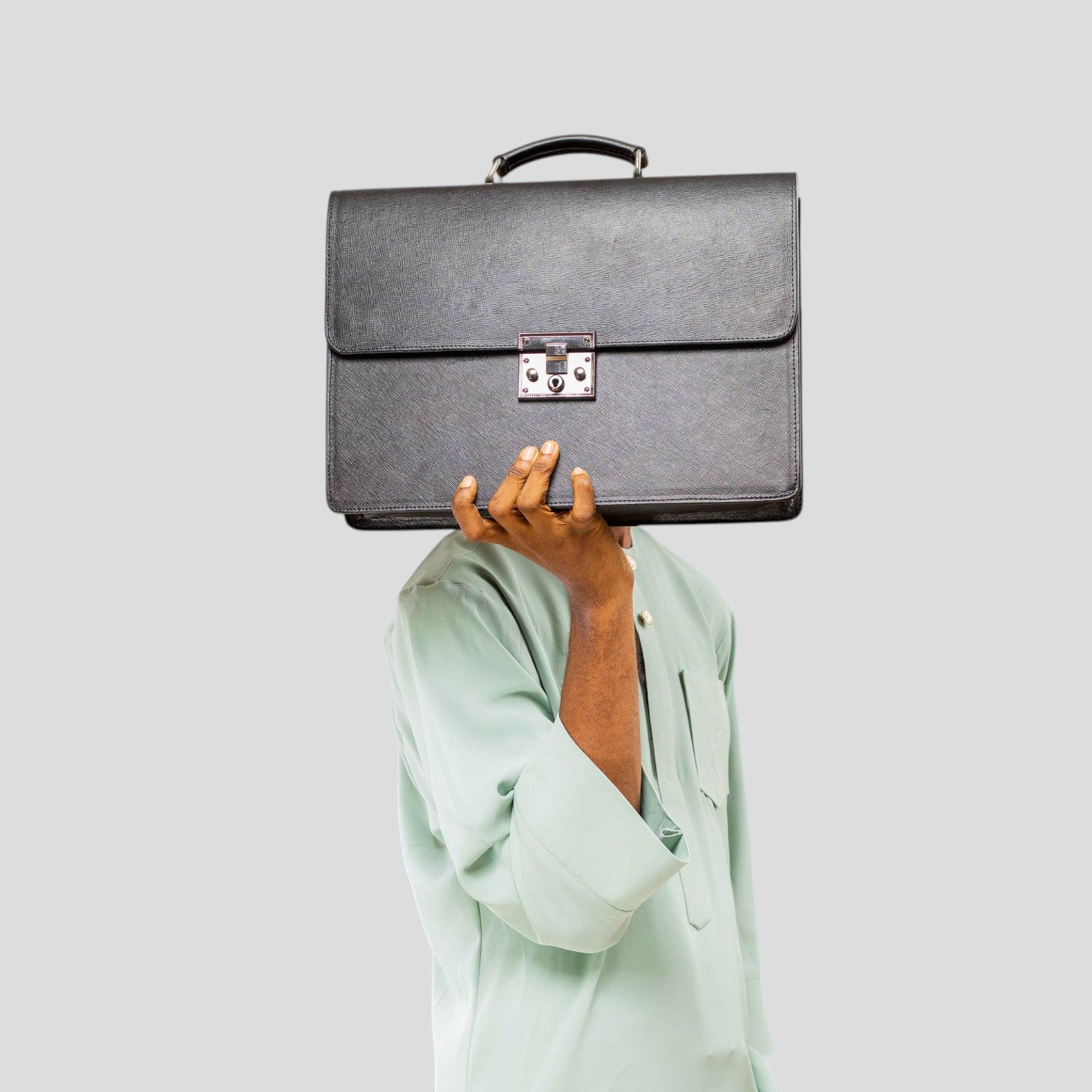 Executive Leather Briefcase