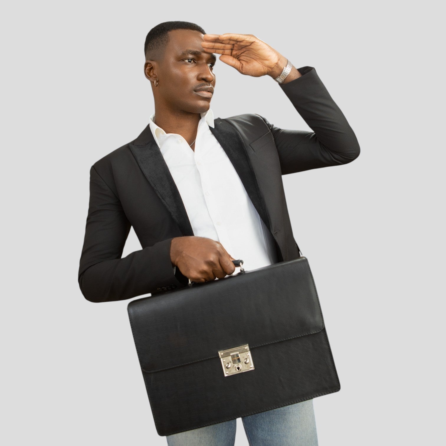 Executive Leather Briefcase