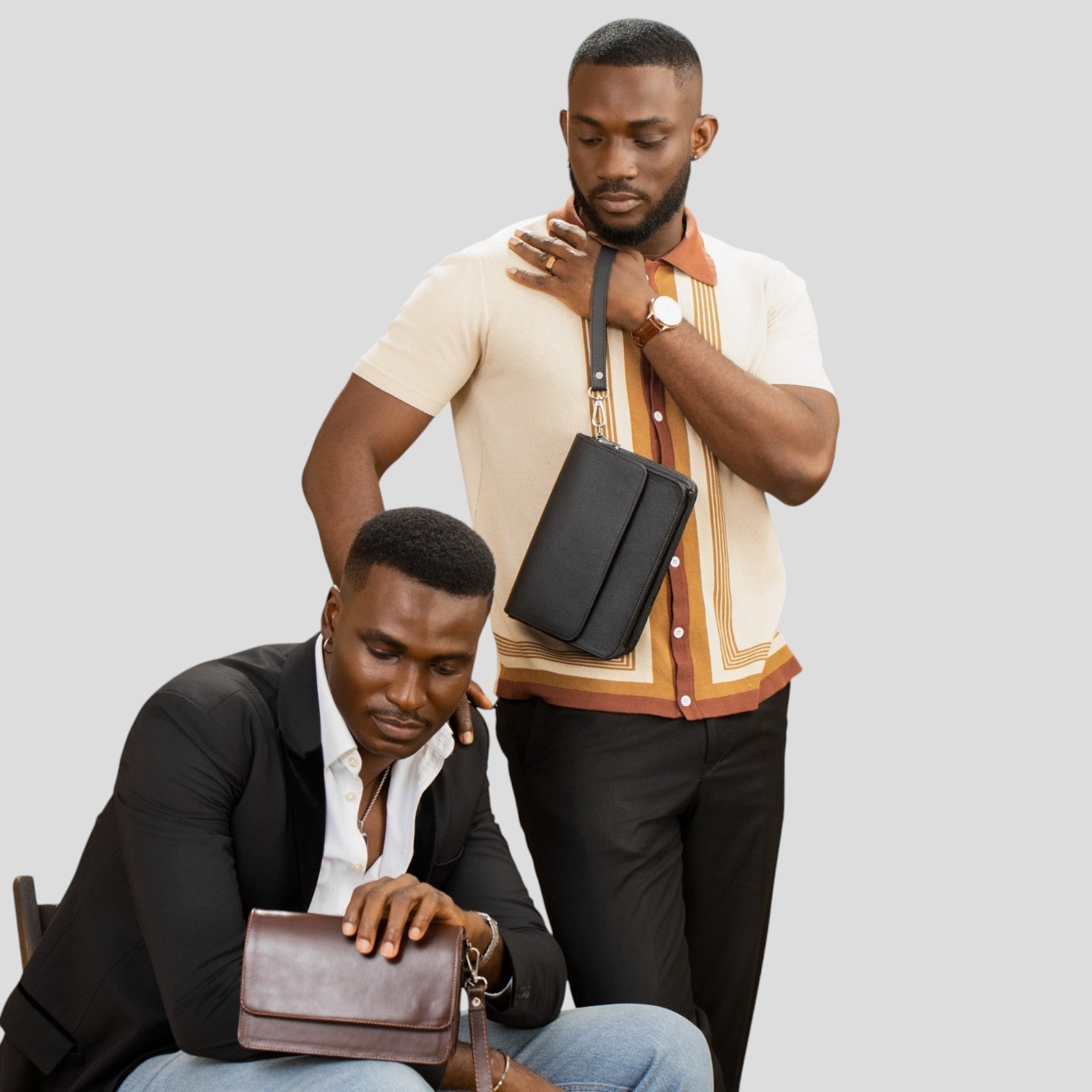 Seasons unisex clutch bag