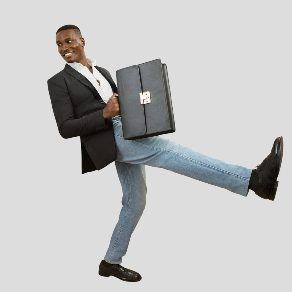 Executive Leather Briefcase