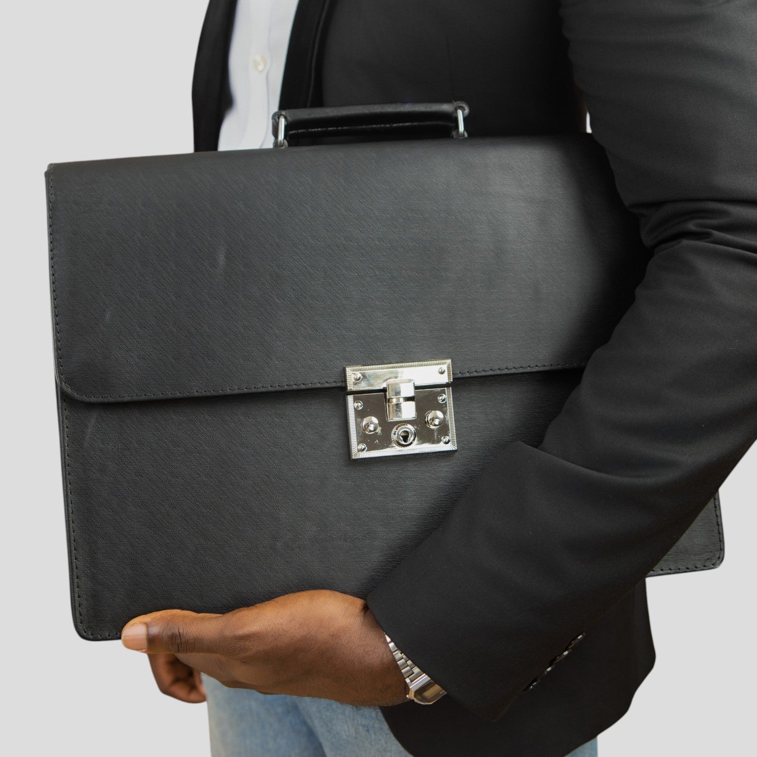 Executive Leather Briefcase