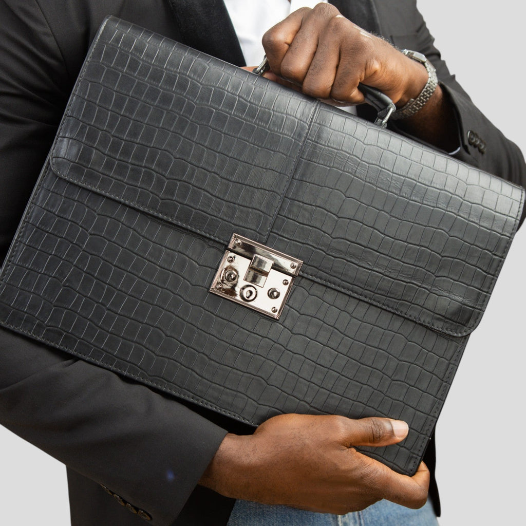 Executive Leather Briefcase