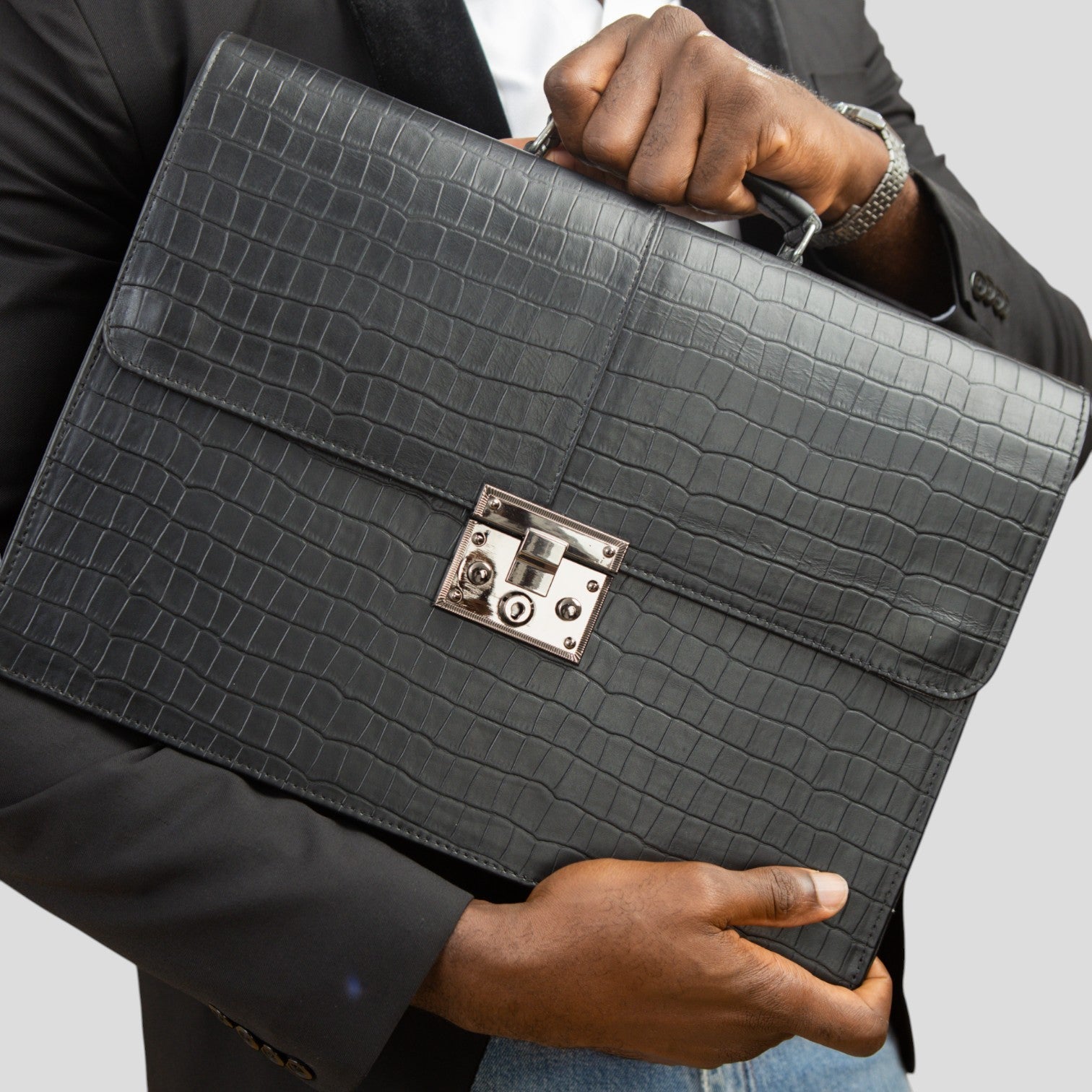 Executive Leather Briefcase